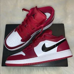 Air Jordan 1 Low (GS) Noble Red